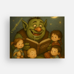Aimant L’Ogre Baveux | Accessoire livre jeunesse