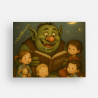 Aimant L’Ogre Baveux | Accessoire livre jeunesse